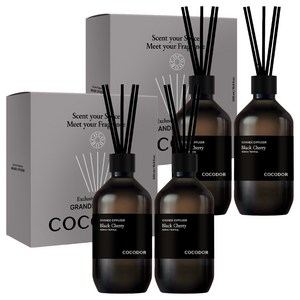 코코도르 그란데 디퓨저, 블랙체리, 500ml, 4개