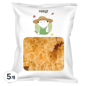 냠냠바다 냠냠농장 오독오독 백목이버섯, 5개, 250g