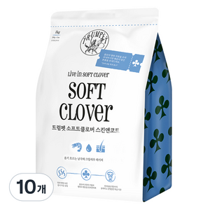 트럼펫 전연령 강아지 클로버 크릴 스킨앤코트 소프트사료, 새우, 1kg, 10개