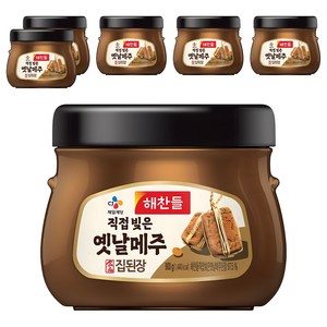 해찬들 직접 빚은 옛날메주 집된장, 900g, 6개