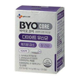 BYO 다이어트 유산균, 30정, 1개