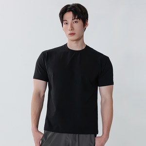 몰든 남성용 프리미엄 머슬핏 무지 티셔츠