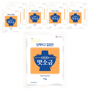 미원 맛소금, 1kg, 10개