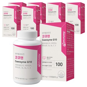 네추럴라이즈 코큐텐 60g, 120정, 7개
