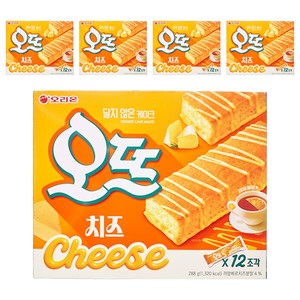 오리온 진한 디저트 케익 오뜨 치즈, 288g, 5개