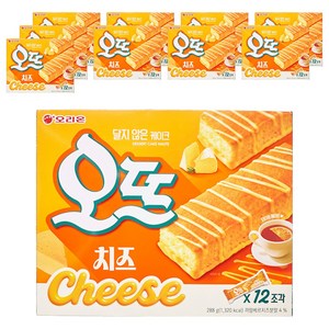 오리온 진한 디저트 케익 오뜨 치즈, 288g, 10개