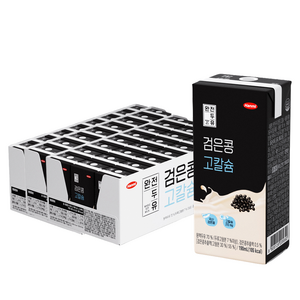 완전두유 검은콩 고칼슘, 190ml, 72개