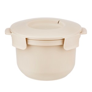 칼로볼 전자레인지 자취생 밥솥 calo-0100, 1.5L, 크림, 1개
