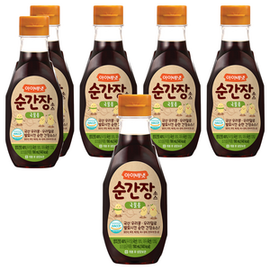 아이배냇 순 간장소스, 국물용, 190ml, 6개