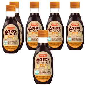 아이배냇 순간장 소스, 비빔용, 190ml, 6개