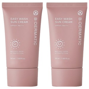 비더마틱 유아용 이지워시 썬크림 SPF50+ PA++++, 50ml, 2개
