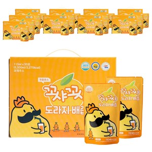 꼬샤꼬샤 도라지 배즙, 110ml, 500개