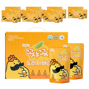 꼬샤꼬샤 도라지 배즙, 110ml, 400개