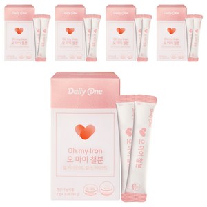데일리원 오 마이 철분, 60g, 5개