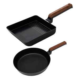 도루코 마이셰프 인덕션 헤이즐 프라이팬 28cm + 계란말이팬 21cm, 1세트