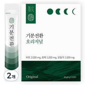 생활약속 기분전환 오리지날 20p, 80g, 2개