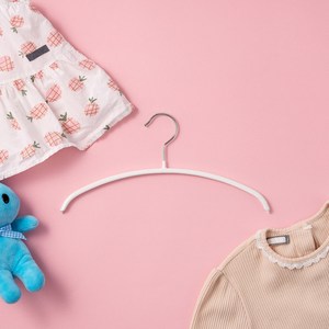 마와 이코노믹 유아 옷걸이 30P, 화이트, 20개