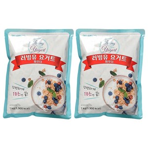 희창 러빙유 요거트 파우더, 1kg, 2개, 1개입