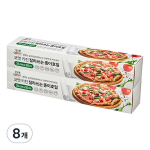 코멧 키친 잘라쓰는 종이호일, 20m, 1개입, 8개