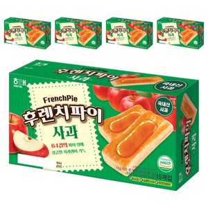 해태제과 후렌치파이 사과, 192g, 5개