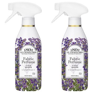 르샤트라1802 섬유탈취제 라벤더부케 본품, 400ml, 2개