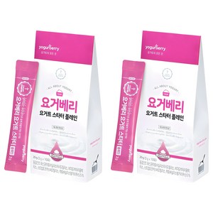 요거베리 스타터 플레인 요거트 파우더, 2g, 10개입, 2개