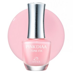 반디BANDI 네일큐어 핑크다이아 톤픽스 손톱영양제 핑크빛톤업, 7ml, 1개