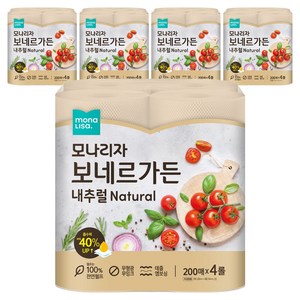 모나리자 보네르가든 내추럴 키친타올, 20개, 200매