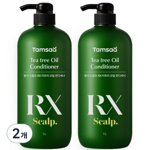 탐사 스칼프 RX 티트리오일 컨디셔너, 2개, 1L