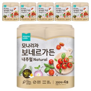 모나리자 보네르가든 내추럴 키친타올, 24개, 200매