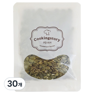 쿠킹스토리 호박씨, 100g, 30개