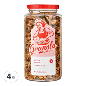 그래놀라하우스 오리지널, 300g, 4개