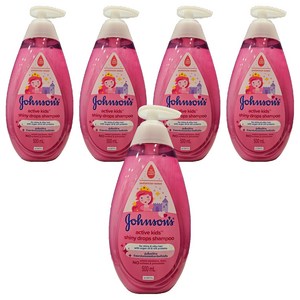 존슨즈베이비 엑티브 키즈 샤이니 샴푸, 5개, 500ml