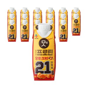얼티브 프로틴 음료 밤맛, 250ml, 18개