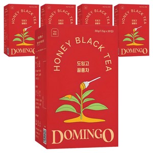 도밍고 꿀홍차, 1.5g, 20개입, 5개