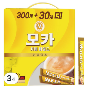 모카씨엔티 모카 카페마일드 커피믹스, 12g, 330개입, 3개