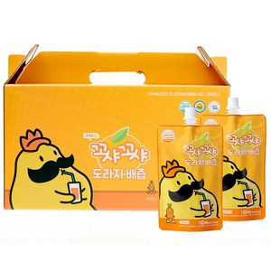 꼬샤꼬샤 도라지 배즙 스파우트형, 110ml, 20개