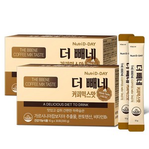 뉴트리디데이 더 빼네 커피믹스맛 30포, 300g, 2개