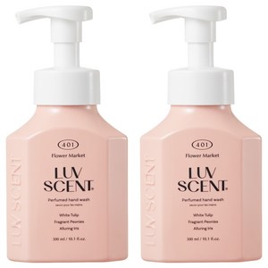 럽센트 플라워마켓 핸드워시 화이트튤립향, 2개, 300ml