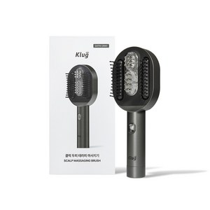 클럭 두피 테라피 마사지기 1p, ST-101, 새틴그레이