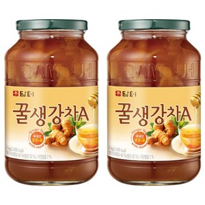 담터 꿀생강차A, 1kg, 1개입, 2개