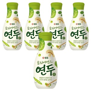 연두 요리에센스 순, 500ml, 5개