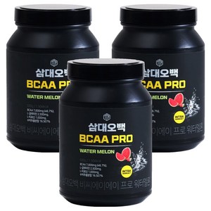 삼대오백 BCAA 프로 워터멜론, 500g, 3개