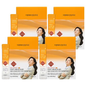 이영애의건강미식 카무트 브랜드밀 효소 골드, 90g, 4개