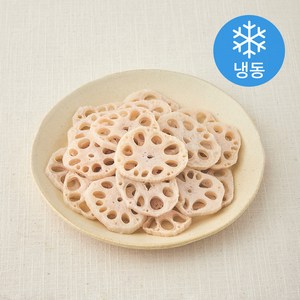 무농약 인증 웰팜넷 데친 연근채 (냉동), 300g, 1개