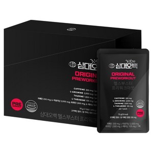 삼대오백 헬스부스터 프리워크아웃, 70g, 15개
