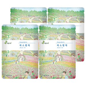 아름드레 프리미엄 삼각티백 쟈스민, 1.1g, 25개입, 4개