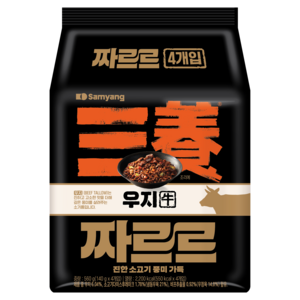 삼양 짜르르 140g, 4개
