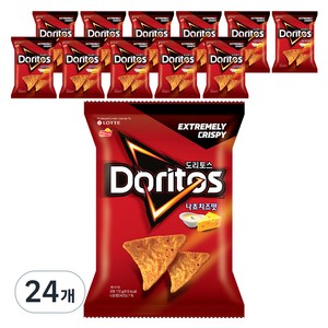 도리토스 나쵸치즈맛 과자, 172g, 24개