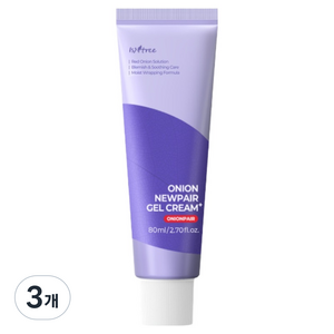 이즈앤트리 어니언 뉴페어 겔 크림 플러스, 3개, 80ml